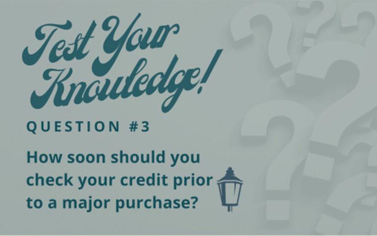 Richland Ave Financial - test your knowledge - question 3