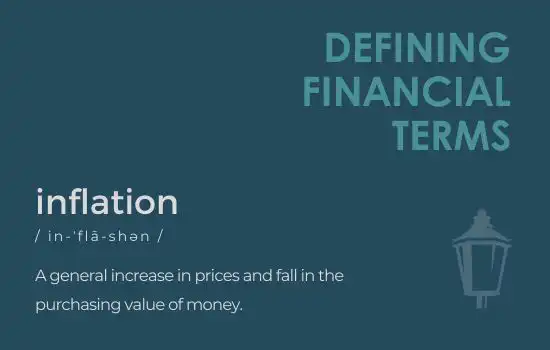 Defining Financial Terms - Inflation