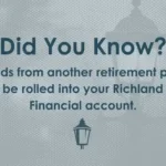 Did You Know? Funds from another retirement plan can be rolled into your Richland Ave Financial account. 