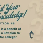 Richland Ave Financial Test Your Knowledge - Question 9