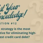 Richland Ave Financial Test Your Knowledge - Question 12