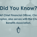 Did you know? RAF Chief Financial Officer, Chris Compton, also serves with the Church Benefits Association.